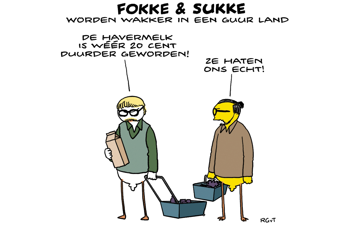 F&S worden wakker in een guur land (NRC, di, 12-12-23)