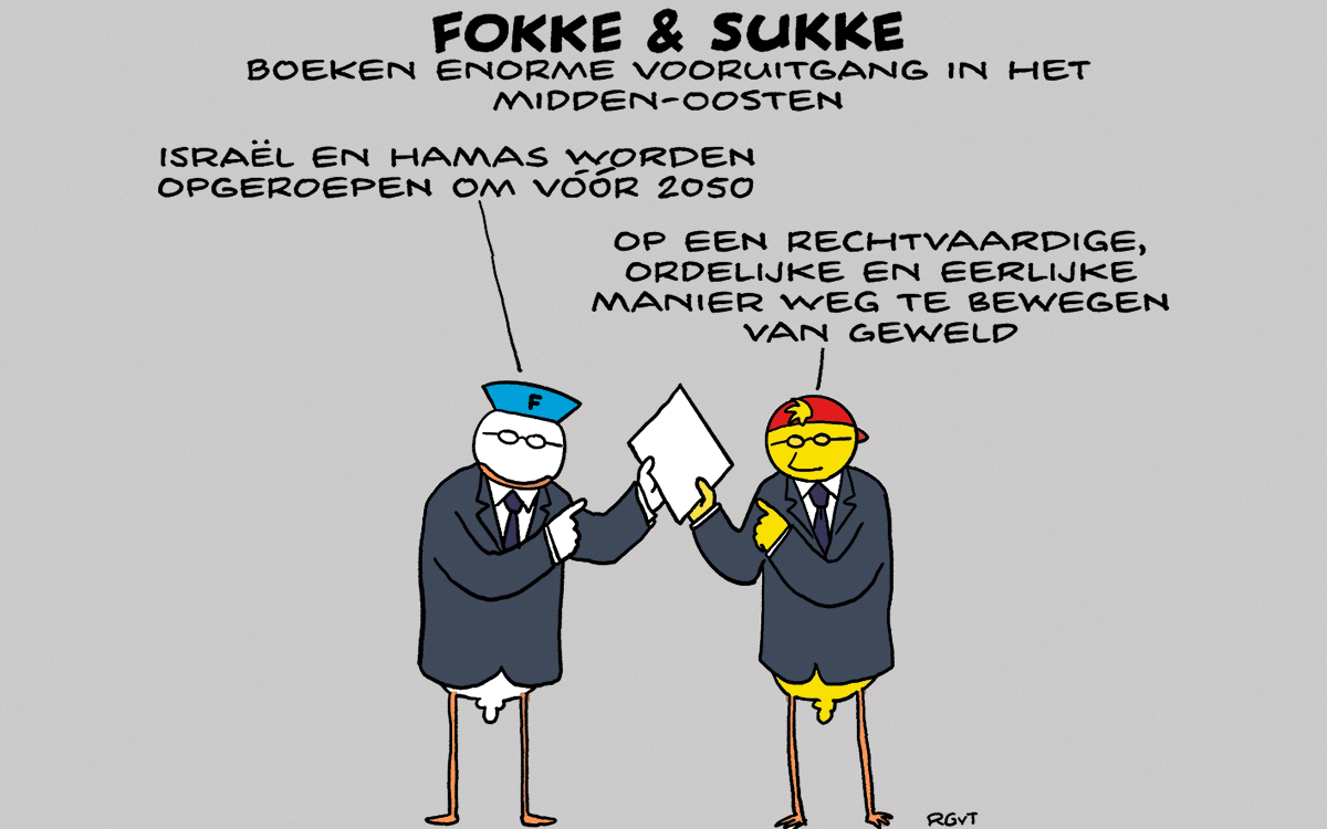 boeken enorme vooruitgang in het Midden-Oosten (NRVC, do, 14-12-23)