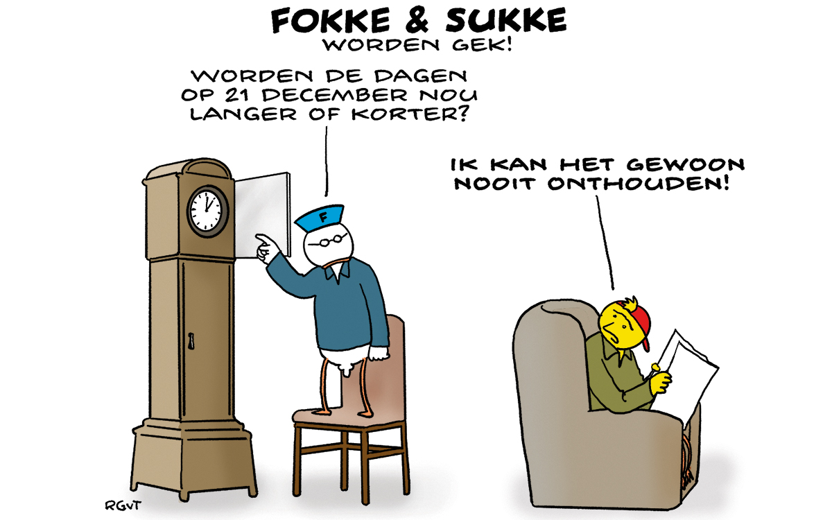 F&S worden gek! (NRC, do, 21-12-23)