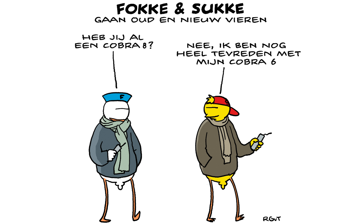 F&S gaan oud en nieuw vieren (NRC, za, 30-12-23)