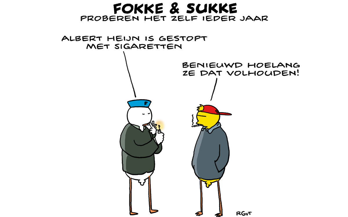 F&S hebben het al zich zo vaak voorgenomen (NRC, di 02-01-24)