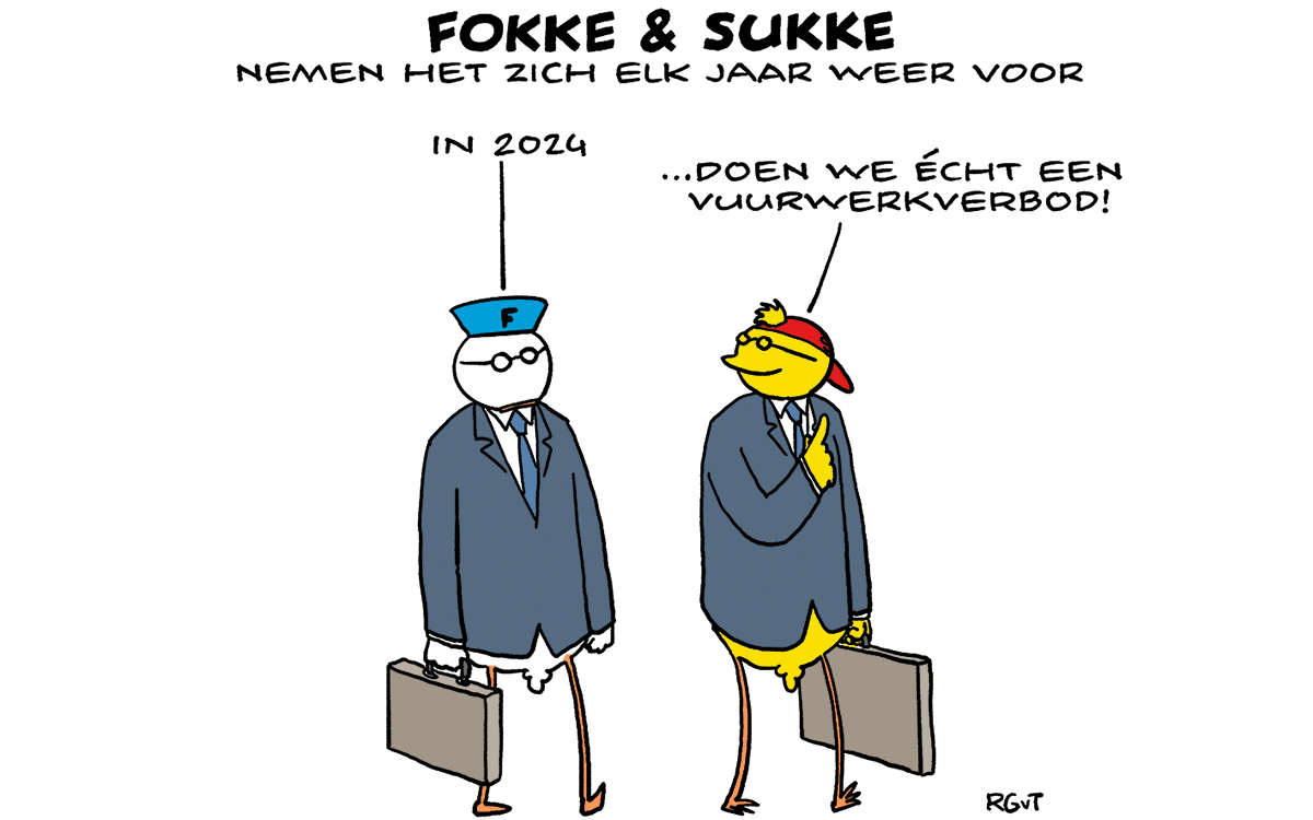 F&S nemen het zich elk jaar weer voor (NRC, do, 04-01-24)