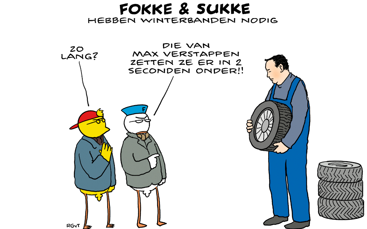 F&S hebben winterbanden nodig (NRC, ma, 08-01-24)