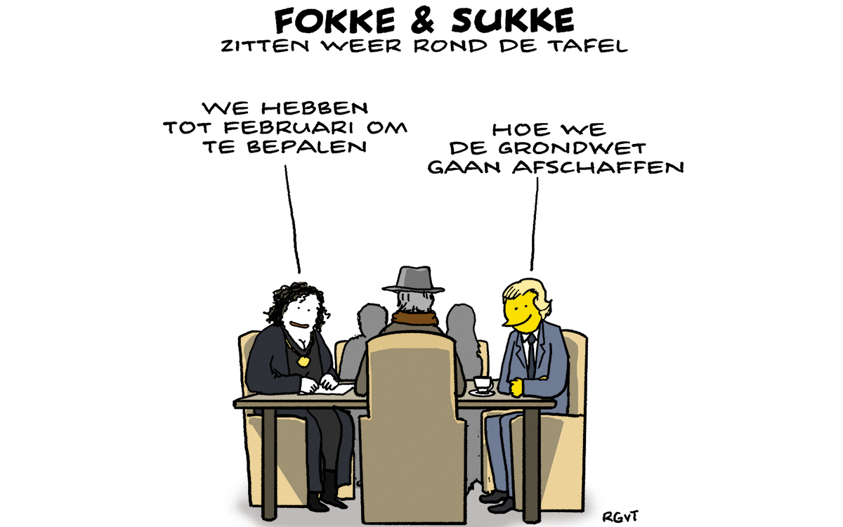 F&S zitten weer aan tafel (NRC di, 09-01-24)