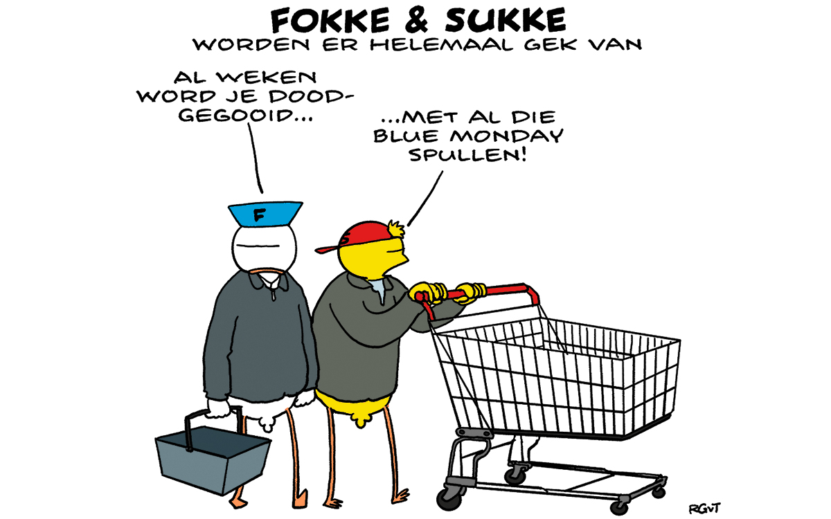F&S worden er helemaal gek van (NRC, ma, 15-01-24)