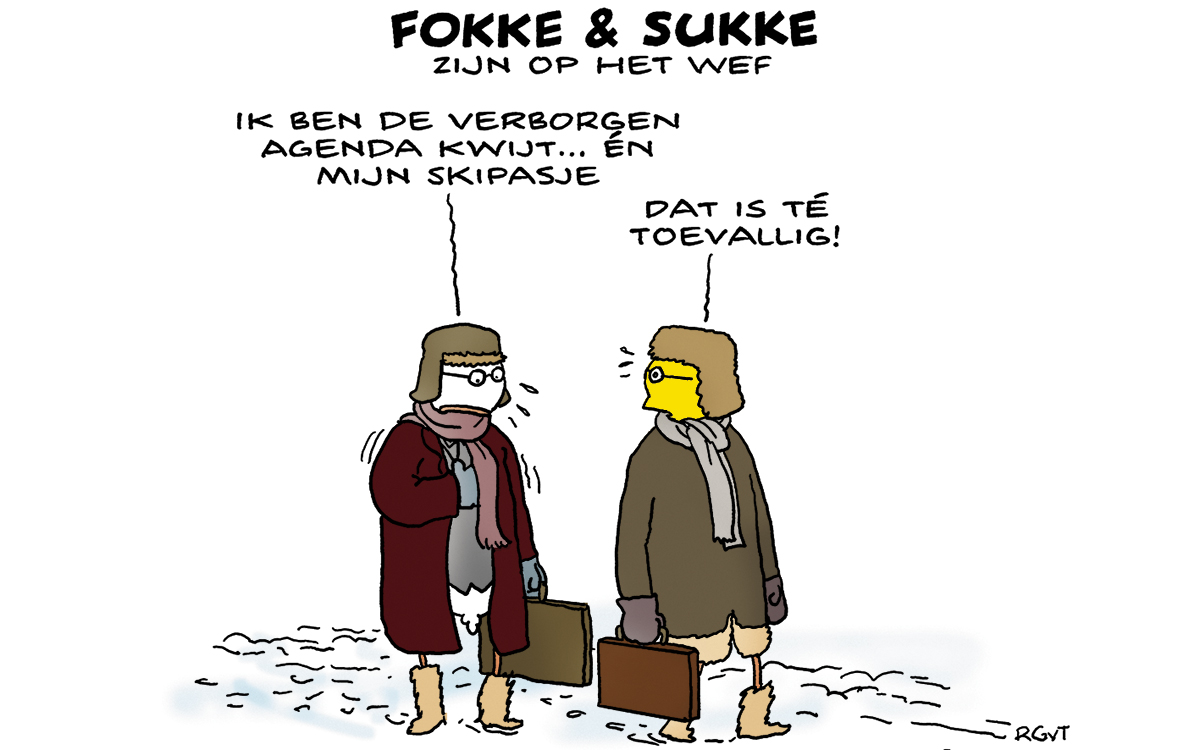 F&S zijn op het WEF (NRC, di, 16-01-24)