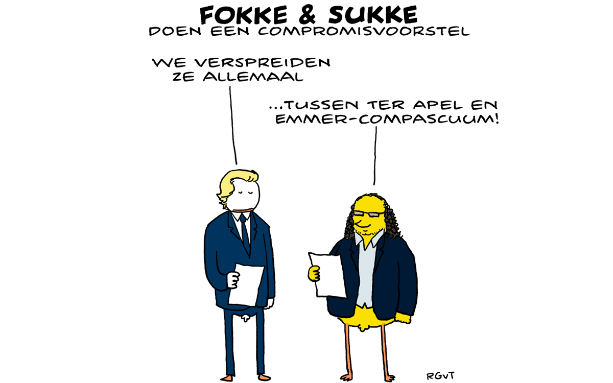 F&S doen een compromisvoorstel (NRC, vr, 19-01-24)