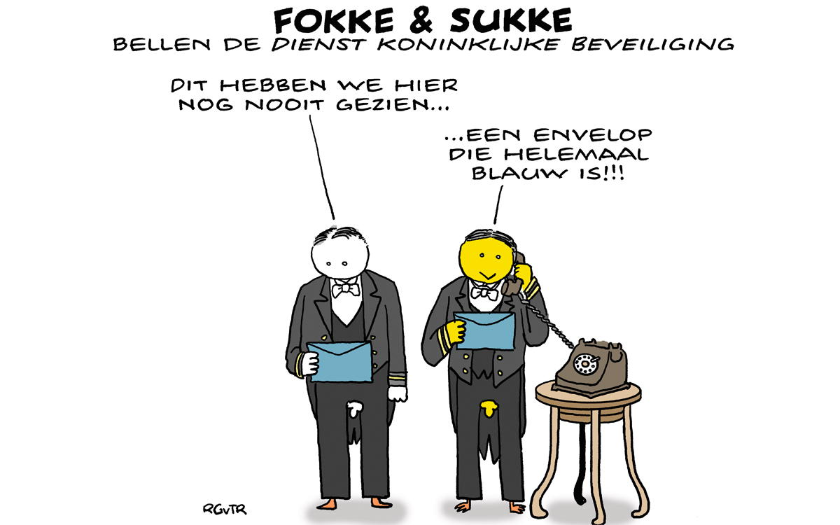 F&S bellen de Dienst Koninklijke Beveiliging (NRC, di, 23-01-24)