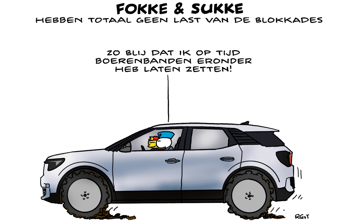 F&S hebben totaal geen last vanm de blokkades (NRC, wo, 07-02-24)