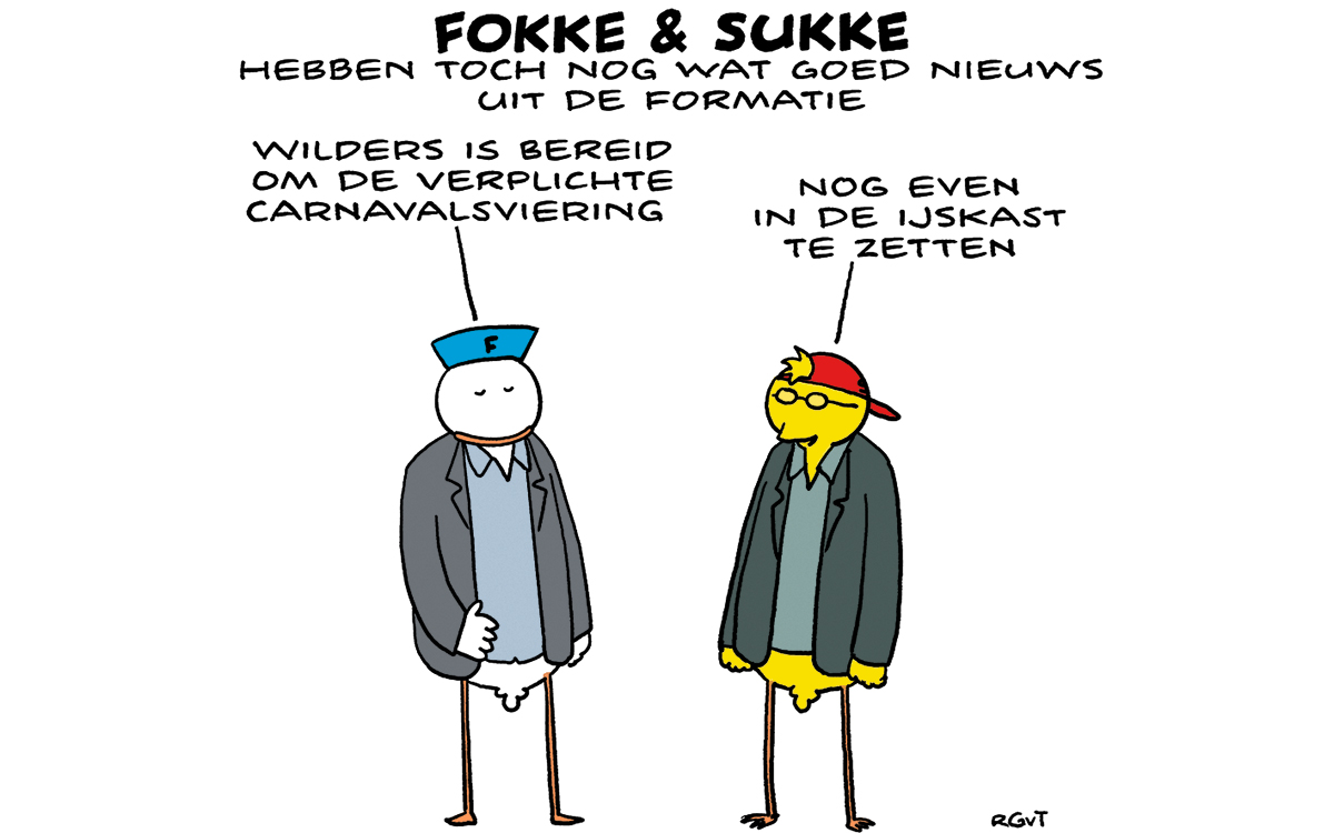 F&S hebben toch nog wat goed nieuws uit de formatie (NRC, za, 10-02-24)