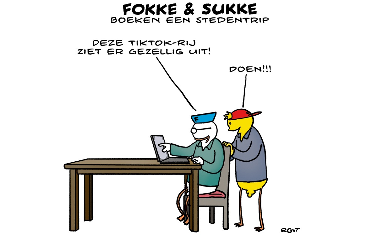 F&S boeken een stedentrip (NRC, wo, 21-02-24)