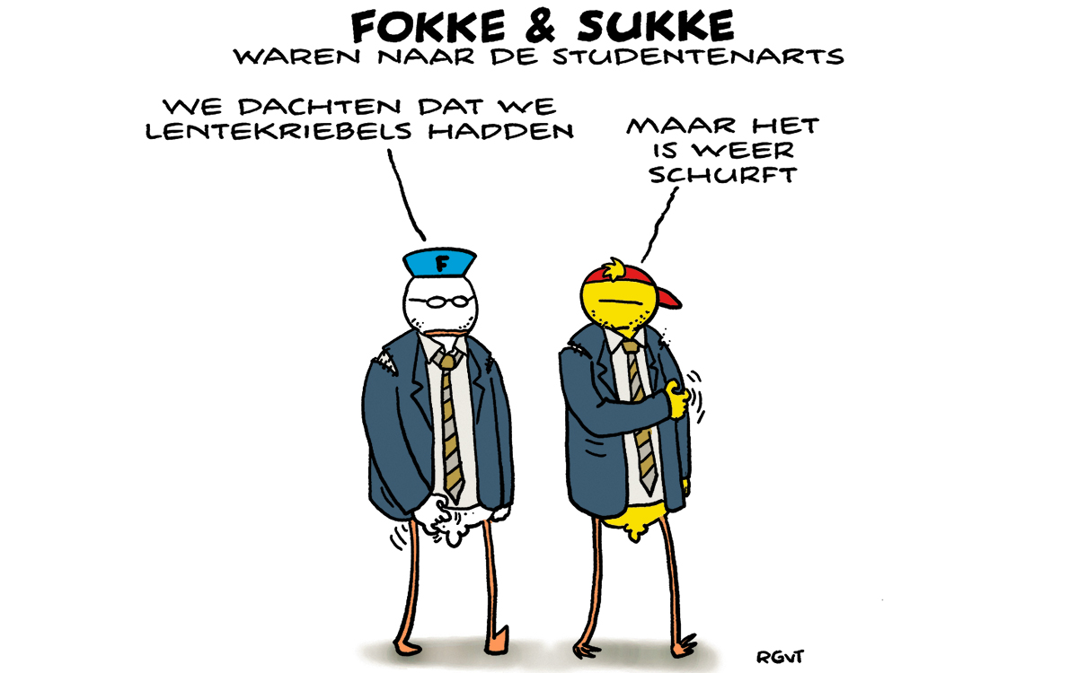 F&S waren naar de studentenarts (NRC, wo, 06-03-34)