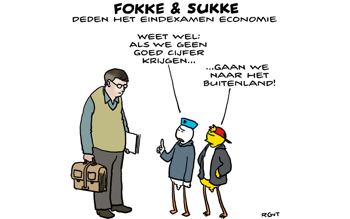 F&S deden het examen Economie (NRC, vr, 29-05-24)