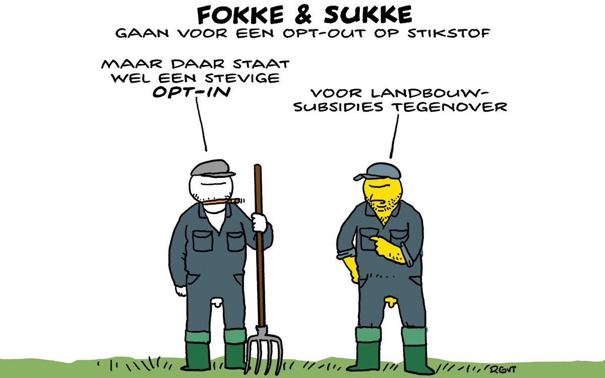 F&S gaan voor een opt-out op stikstof (NRC, wo, 05-06-24)