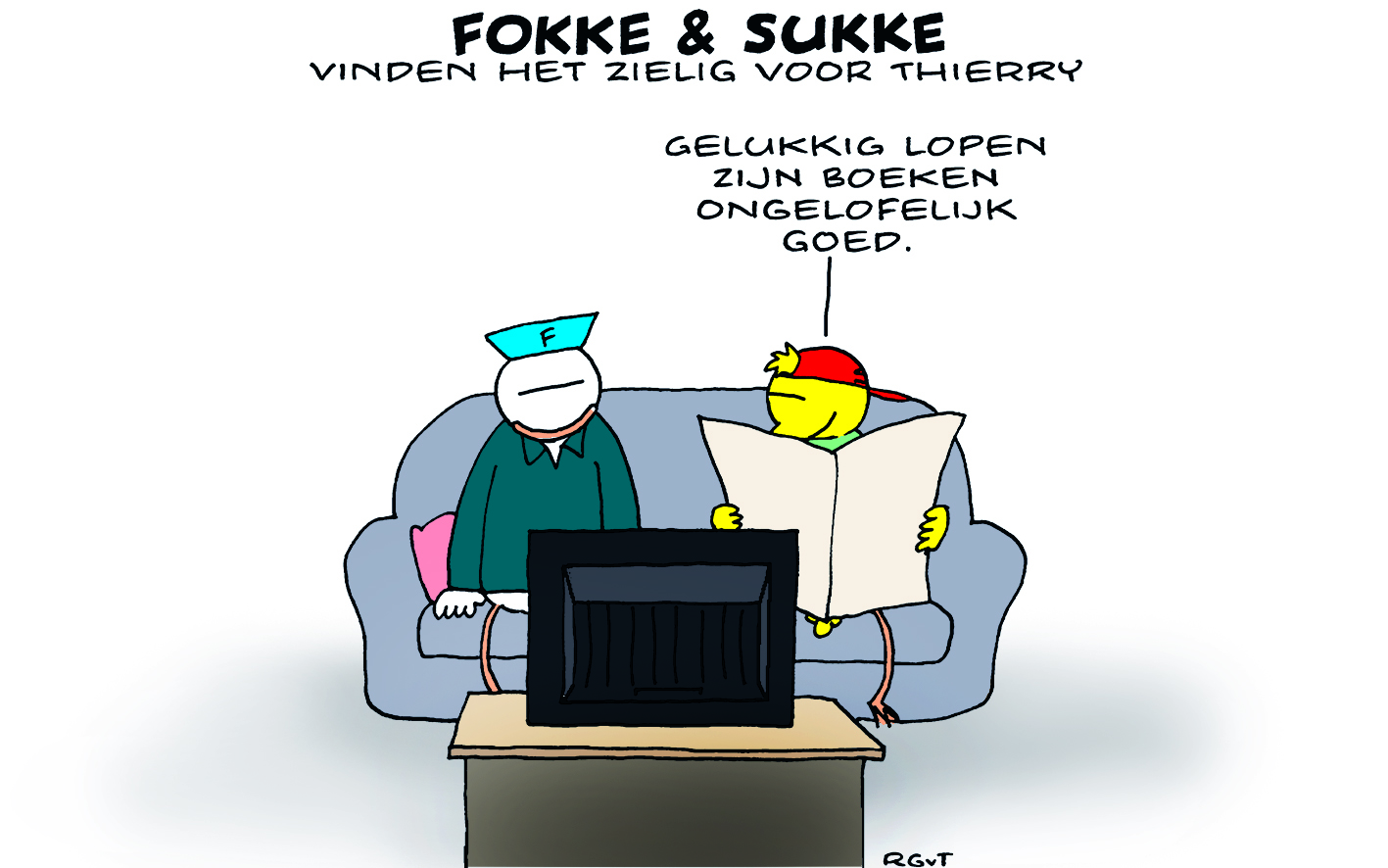F&S vinden het zielig voor Thierry (NRC, za, 08-06-24)