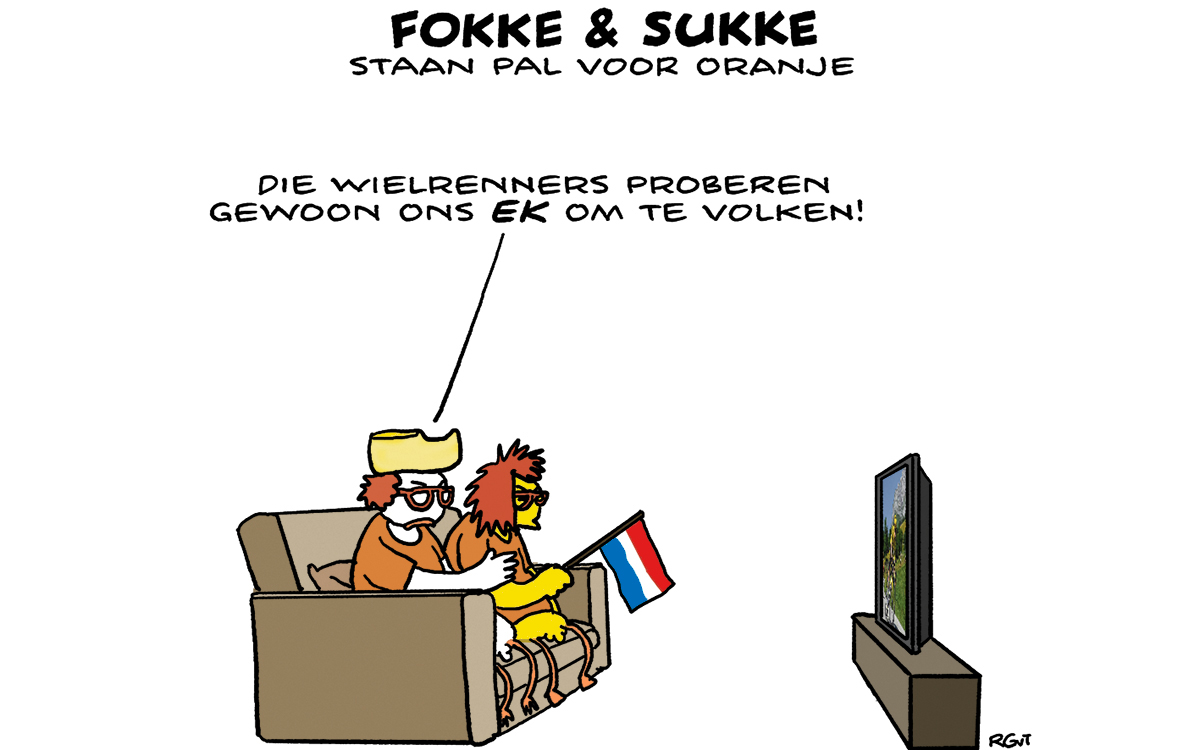 F&S staan pal voor Oranje (NRC, za, 29-06-24)