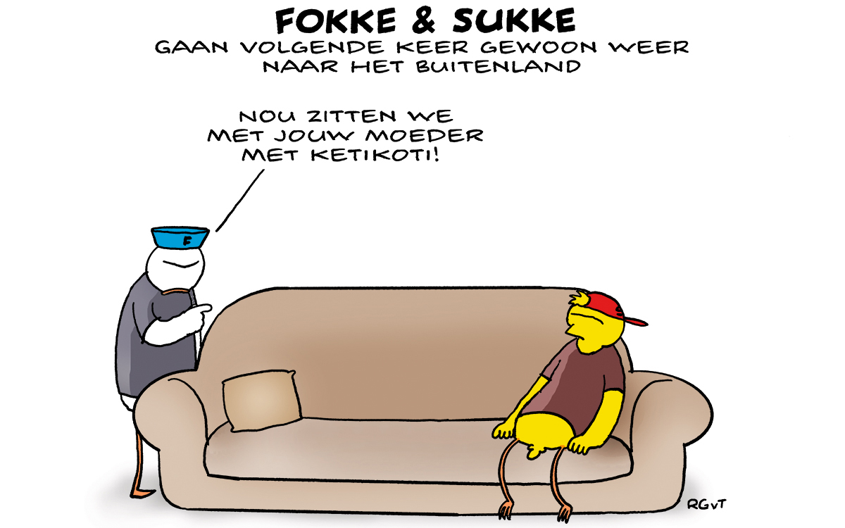 F&S gaan volgende keer gewoon weer naar het buitenland (NRC, ma, 01-07-24)