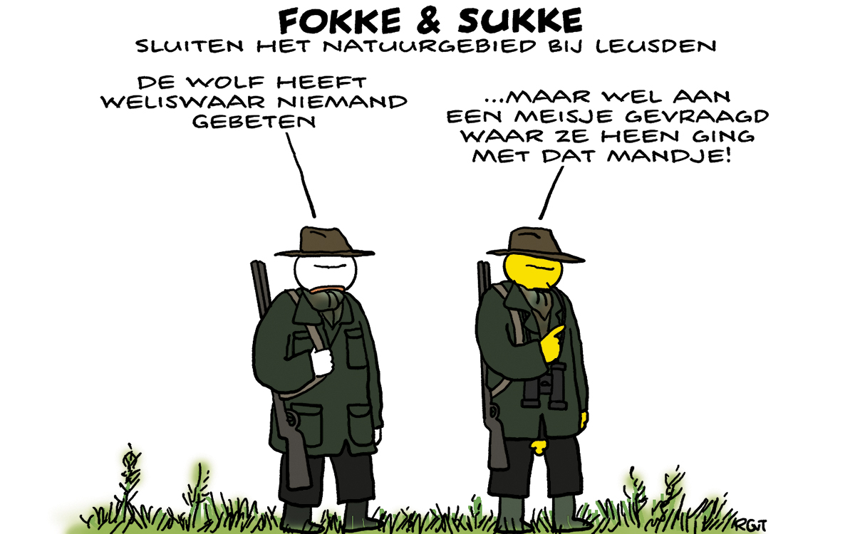 F&S sluiten het natuurgebied bij Leusden (NRC, ma, 22-07-24)