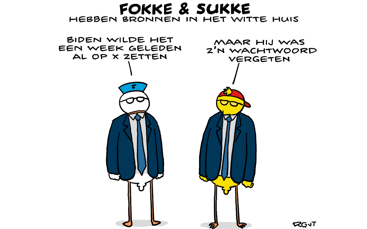 F&S hebben bronnen in het Witte Huis (NRC, di, 23-07-24)