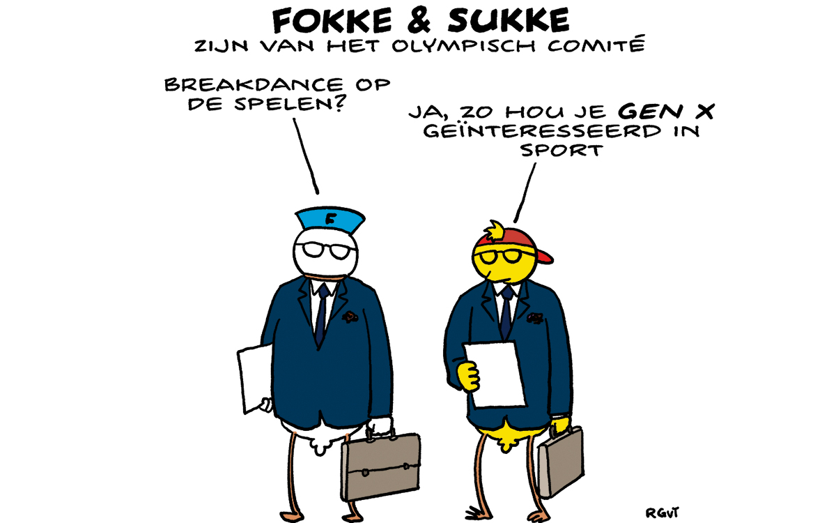 F&S zijn van het olympisch comité (NRC, do, 25-07-24)