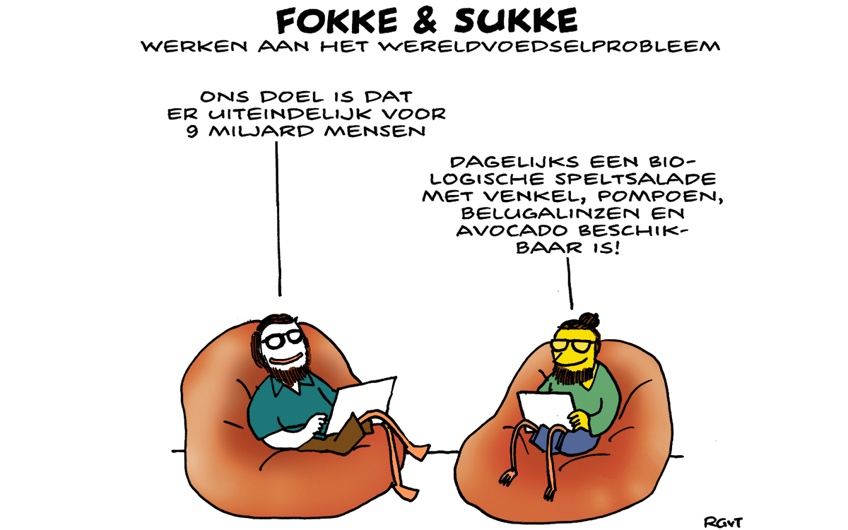 F&S werken aan het wereldvoedselprobleem (NRC, vr, 09-08-24)