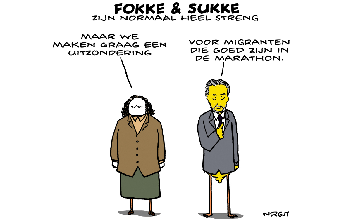 F&S zijn normaal heel streng (NRC, wo, 14-08-24)