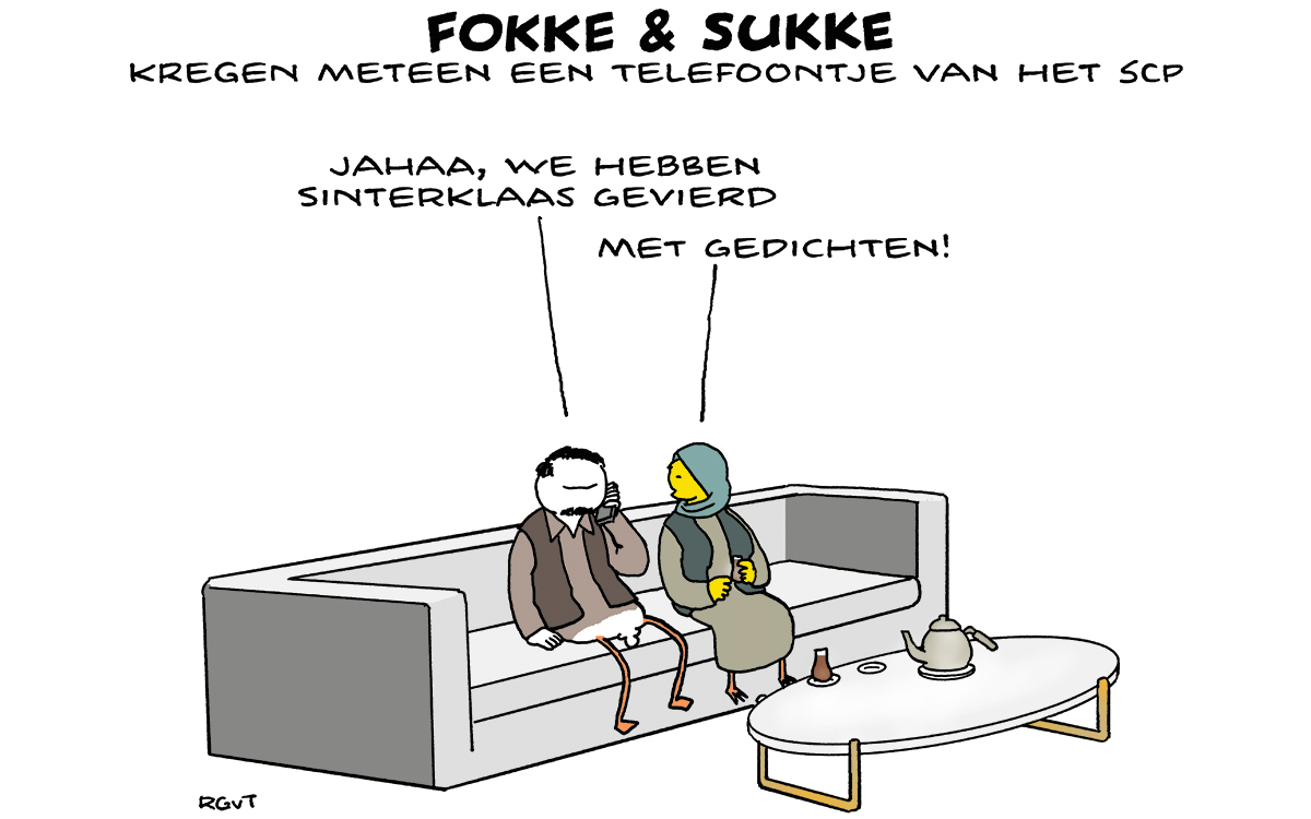 F&S kregen meteen een telefoontje van het SCP (NRC, vr, 06-12-24)