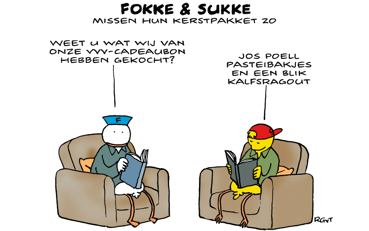 F&s missen hun kerstpakket zo (NRC, ma, 16-12-24)
