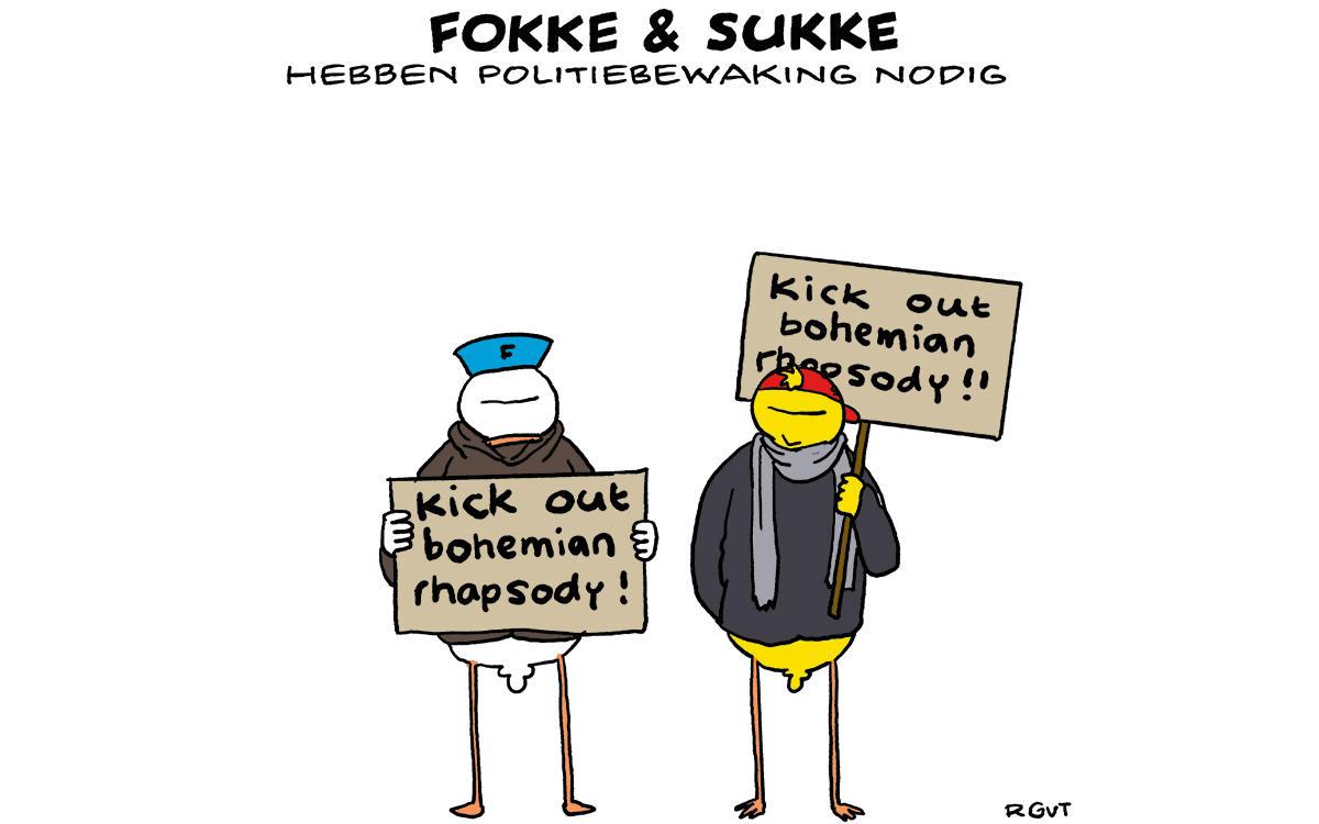 F&S hebben politiebegeleiding nodig (NRC, di, 31-12-24)