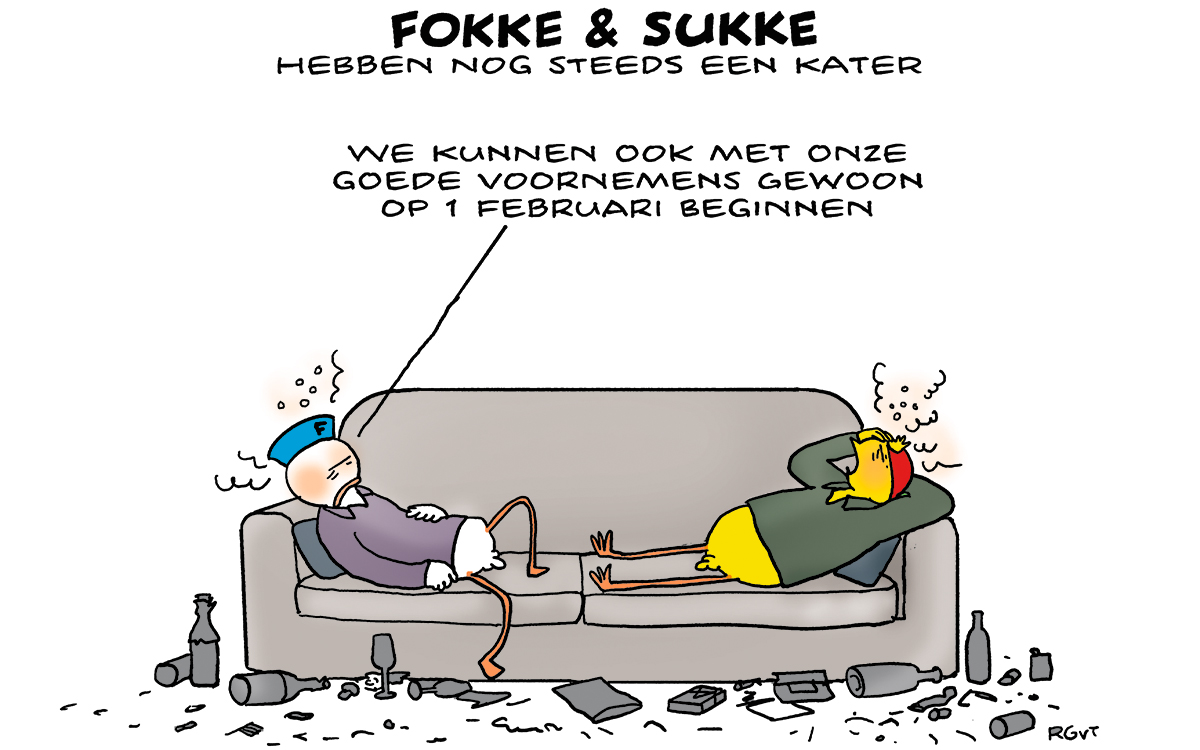 F&S hebben nog steeds een kater (NRC, do, 02-01-25)