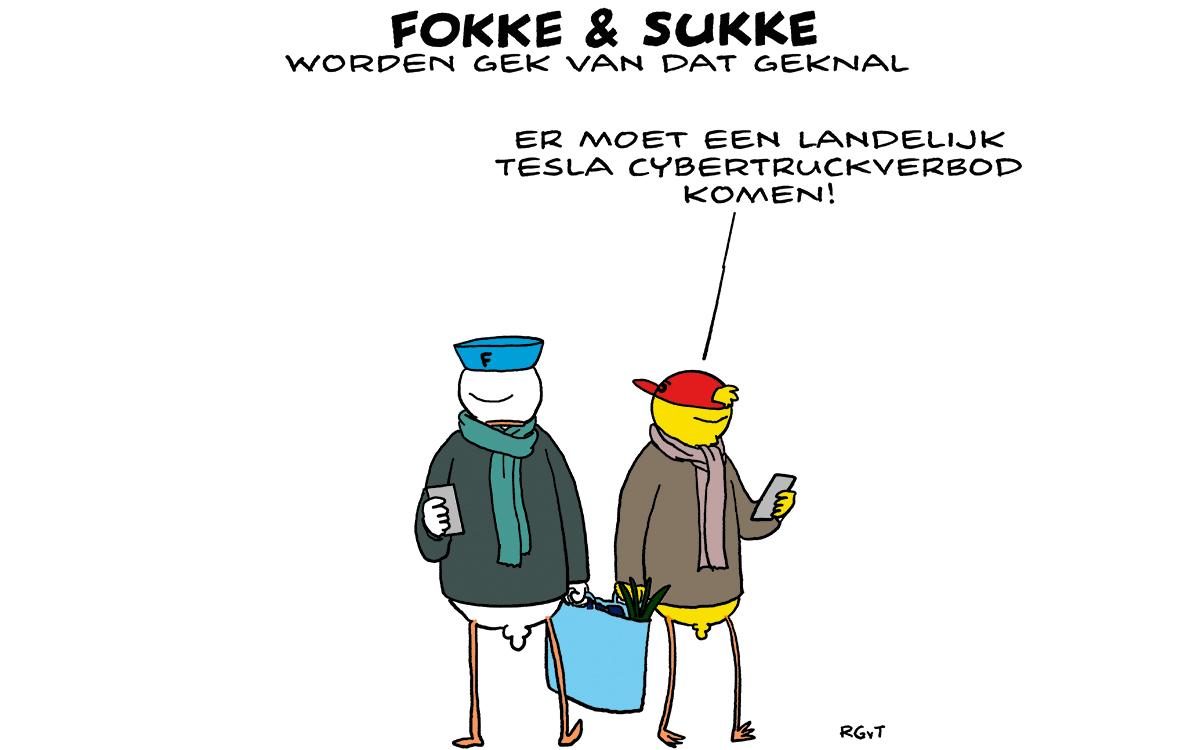 F&S worden gek van dat geknal (NRC, za, 04-01-25)