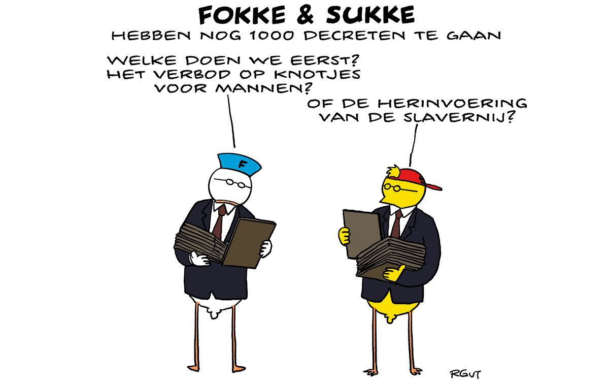 F&S hebben nog 1000 decreten te gaan (NRC, do, 23-01-25)