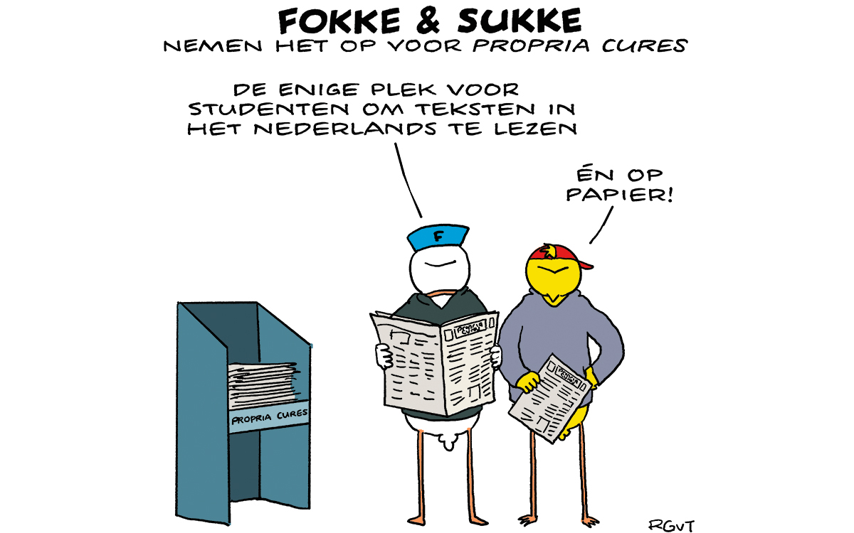 F&s nemen het op voor Propria Cures (NRC, za, 25-01-25)