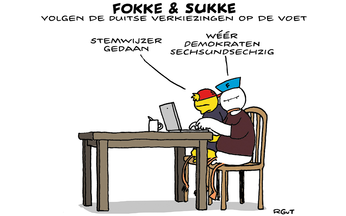 F&S volgen de Duitse verkiezingen op de voet (NRC, za, 31-01-25)
