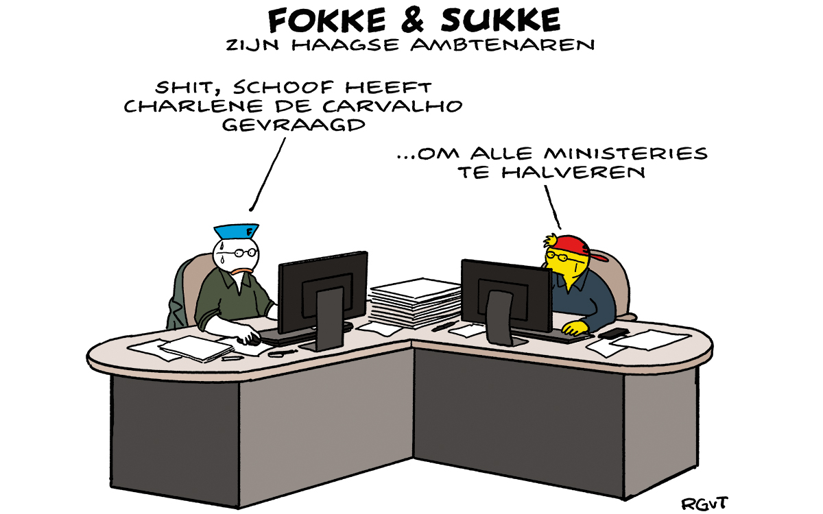 F&S zijn Haagse ambtenaren (NRC, za, 15-02-25)