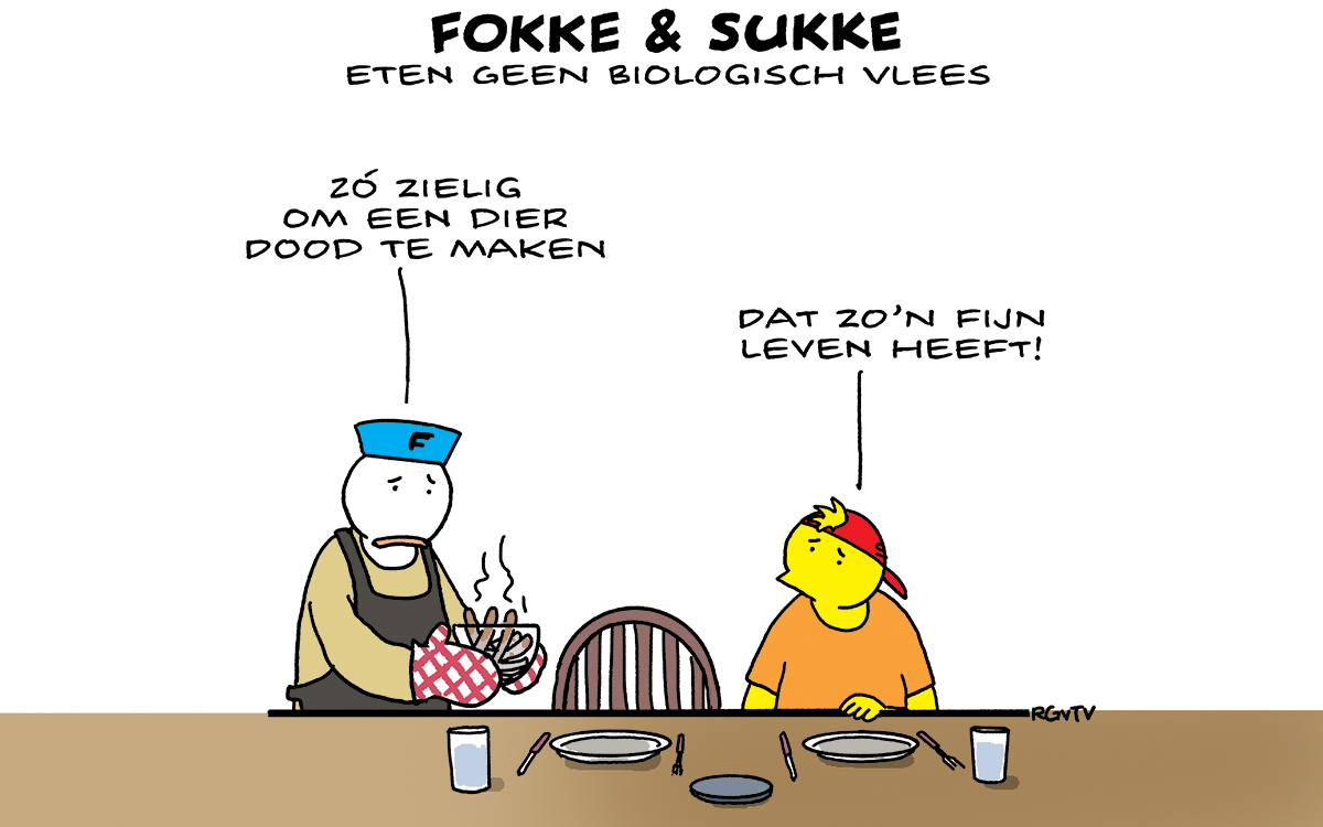 F&S eten geen biologisch vlees (NRC, za, 22-02-25)