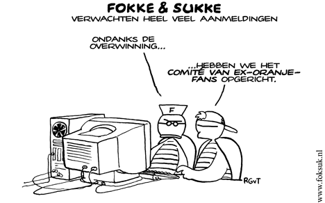 Fokke & Sukke verwachten heel veel aanmeldingen (wo, 12-09-07)