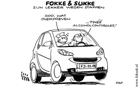 F & S zijn lekker wezen stappen (za, 22-09-07)