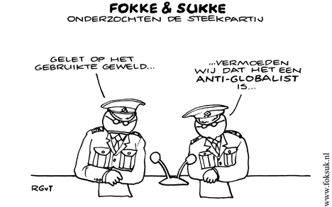 F&S onderzochten de steekpartij (NRC, ma, 15-10-07)