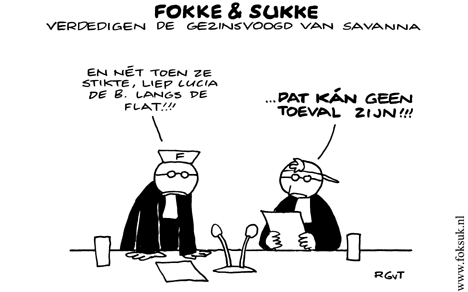 F&S verdedigen de gezinshoofd van Savanna (NRC, ma, 29-10-07)