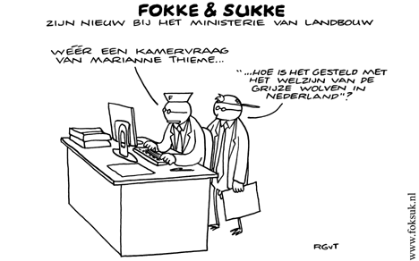 F&S zijn nieuw bij het ministerie van landbouw (NRC, wo, 31-10-07)