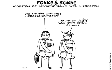 F&S moesten de noodtoestand wel uitroepen (NRC, ma, 05-11-07)