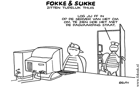 F&S zitten tijdelijk thuis (NRC, di, 06-11-07)