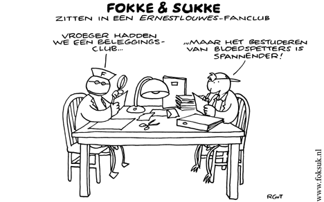 F&S zitten in een ErnestLouwes-Fanclub (NRV, vrij, 09-11-07)