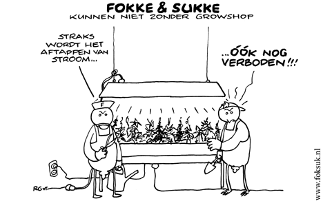 F&S kunnen niet zonder growshop (NRc, wo, 28-11-07)