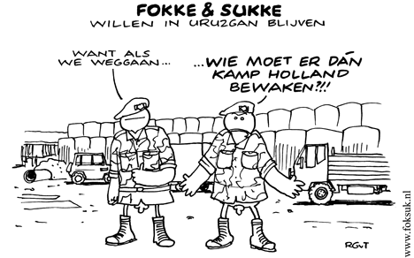 F&S willen in Uruzgan blijven (NRC, za, 01-12-07)