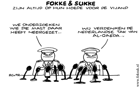 F&S zijn altijd op hun hoede voor de vijand (NRC, vrij, 14-12-07)