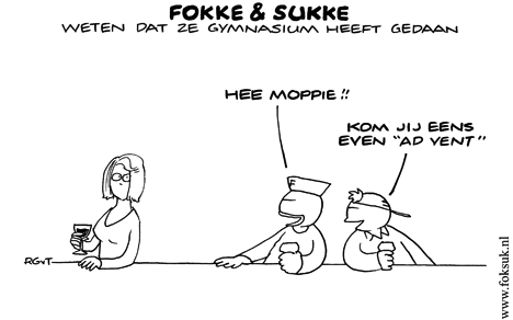 F&S weten dat ze gymnasium heeft gedaan (NRc, do, 20-12-07)