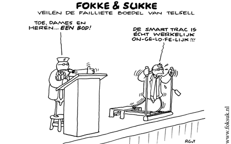 F&S veilen de failliete boedel van TelSell (do, NRC, 10-01-08)