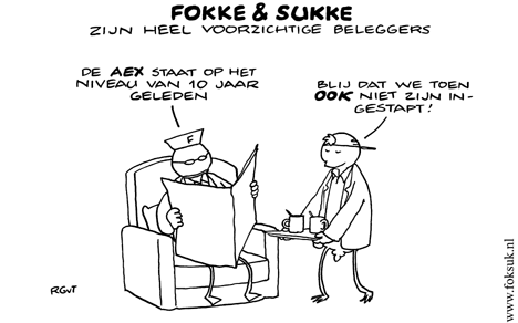 F&S zijn heel voorichtige beleggers (NRC, di, 22-01-08)